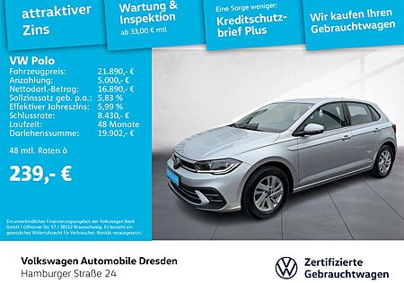 VW Polo Volkswagen Style 1.0 TSI IQ APP NAVI PDC TRAVEL