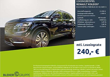 Renault Koleos gebraucht kaufen Renault Koleos INITIALE PARIS BLUE dCi 185 4WD X-tronic (M