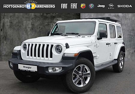 Jeep Wrangler 2.2 CRDi Unlimited Sahara Rückfahrkam. LED Lederle