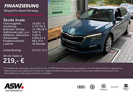 Skoda Scala Clever 1.0 TSI DSG LED Navi RFK SHZ VC