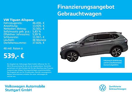 VW Tiguan Allspace Volkswagen R-Line 2.0 TSI DSG 7-Sitze Navi