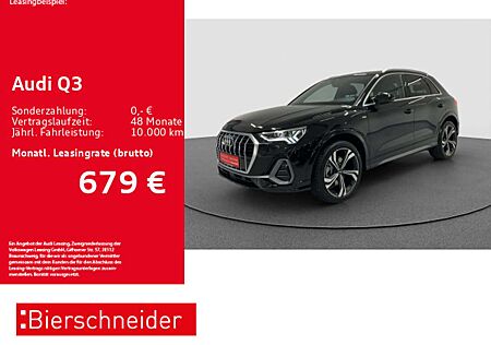 Audi Q3 40 TFSI qu 2x S-Line 20 AHK MATIX PANO 5J-GAR