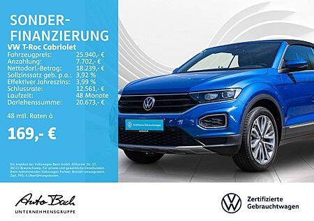 VW T-Roc Volkswagen 1.5 TSI DSG Style, Leder, LED, A