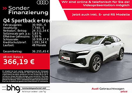 Audi Q4 e-tron Q4 Sportback 40 e-tron LED/AHK/Kamera/ACC/Assist