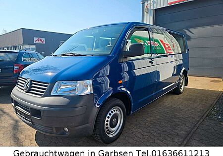 VW T5 Kombi Volkswagen T5 1.Hd Klima98000km AHK 9Sitzer Langer Radstand