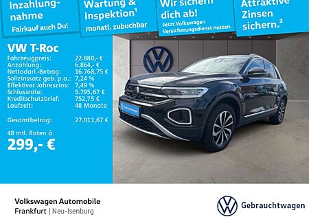 VW T-Roc Volkswagen 1.5 TSI DSG Style Navi Spurhalteassistent