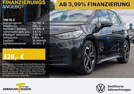 VW ID.3 Volkswagen PURE PERFORMANCE CITY WÄRMEPUMPE SITZH LM19