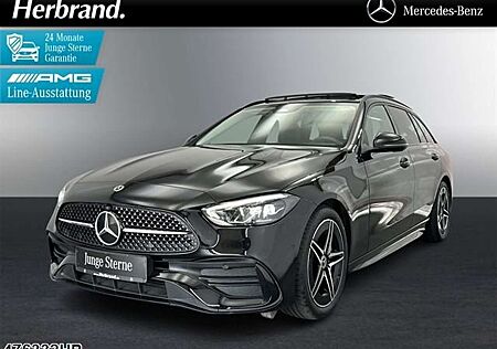 Mercedes-Benz C 180 T AMG Line Night-P. Panorama Kamera LED