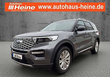 Ford Explorer gebraucht kaufen Ford Explorer PLATINUM PHEV 3.0 Ltr. 457 PS *AHK*PANO*