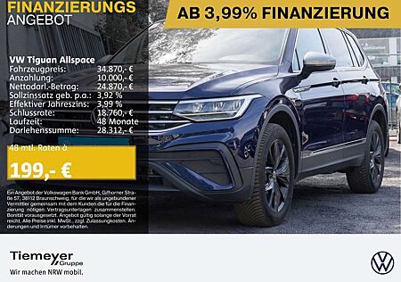 VW Tiguan Allspace Volkswagen 2.0 TDI MOVE 7-SITZE NAVI AHK VI