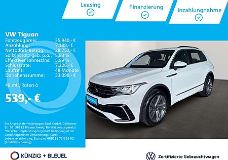 VW Tiguan Volkswagen R-Line 2,0 TSI DSG 4 M*Nav*LED*Kam*AHK*