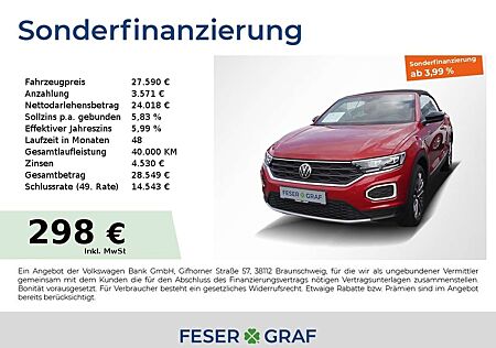 VW T-Roc Volkswagen Cabrio Active 1.5TSI DSG Kamera LED ACC