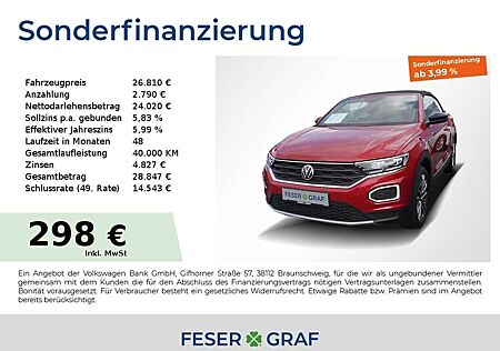 VW T-Roc Volkswagen Cabrio Active 1.5TSI DSG Kamera LED ACC
