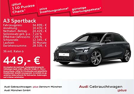 Audi A3 40 TFSI qu. S tronic 2x S line Matr