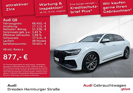 Audi Q8 50 TDI quattro S line Matrix Panorama AHZV