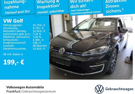 VW Golf Volkswagen VII e- Comfortline Navi Rückfahrkameraa