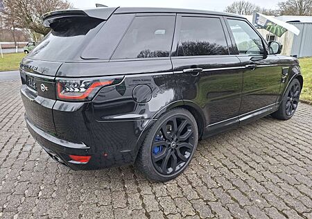 Land Rover Range Rover Sport Supercharged SVR SC 551 PS Pano,AHK,1.Hand 19% Mwst. TOP VOLL VOLL