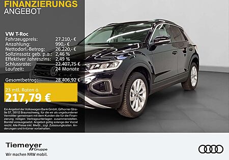 VW T-Roc Volkswagen 1.5 TSI DSG LIFE NAVI LM17 SITZHZG LED