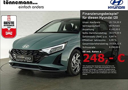 Hyundai i20 FACELIFT T-GDI TREND DCT+VOLL LED+NAVI+RÜCKFAHRKAM