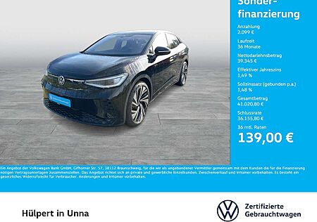 VW ID.5 Volkswagen GTX 4X4 WÄRMEPUMPE CAM ACC 21Z NAVI CARPLAY
