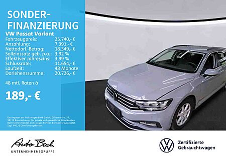 VW Passat Variant Volkswagen 2.0 TDI DSG Business, Navi, LED,