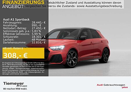 Audi A1 30 TFSI S LINE EDT. LM18 LED ASSIST