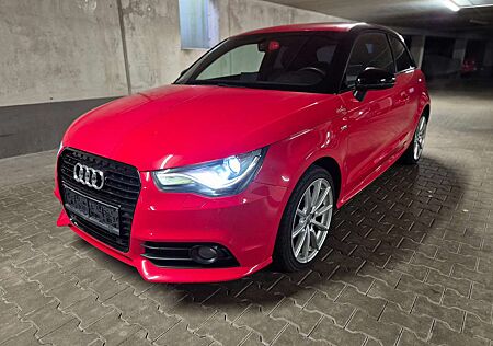 Audi A1 S Line *Ambition-Navi-BiXenon-Bose-Teilleder*