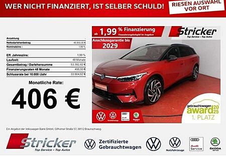 VW ID.7 Volkswagen Pro S Black Style 210/86 406,-ohne Anzahlung ergo