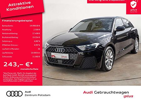 Audi A1 Sportback 30TFSI LED KLIMA PDC SHZ