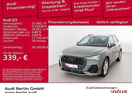 Audi Q3 S line 35 TDI qu.S tr. PDC MATRIX NAVI VIRTC