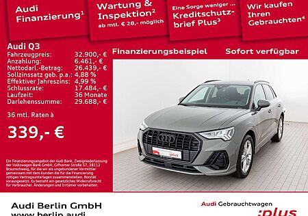Audi Q3 S line 35 TDI qu.S tr. PDC MATRIX NAVI VIRTC