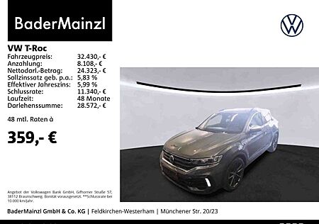 VW T-Roc Volkswagen R 2.0 TSI DSG 4M AHK Kamera LED ACC Navi