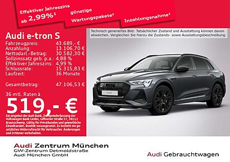 Audi e-tron 55 qu. S line UPE:113" Pano/AHK/Luftfed./