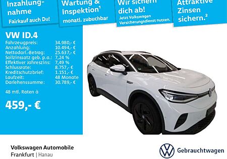 VW ID.4 Volkswagen Pro Performance Navi AHK Sprachbedienung Sp
