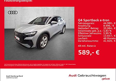 Audi Q4 e-tron Q4 Sportback 45 e-tron S line Sound Navi ACC HUD