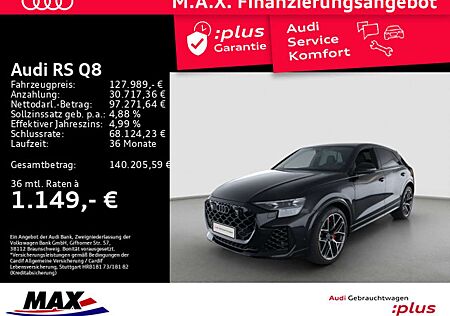 Audi RS Q8 RSQ8 HD MATRIX+LUFT+AHK+WABEN+PANO+B&O+HUD