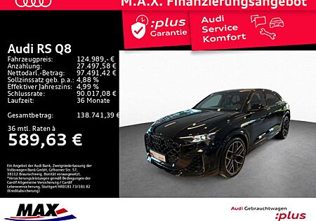 Audi RS Q8 RSQ8 HD MATRIX+LUFT+AHK+WABEN+PANO+B&O+HUD+VCP+