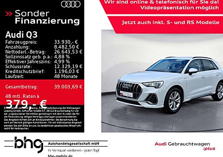 Audi Q3 35TFSI S tronic S line Komfortpaket EPHplus L