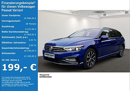 VW Passat Variant Volkswagen 2.0 TDI R-Line 4M DSG LED NAVI PANO SHZ KAMERA