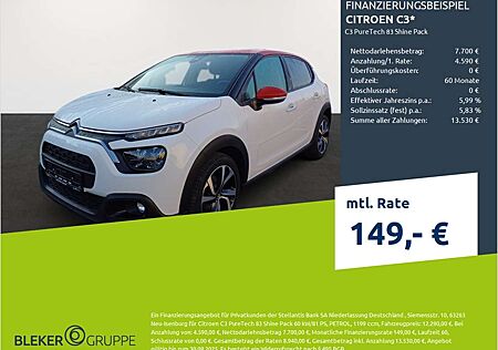 Citroën C3 Citroen PureTech 83 Shine Pack