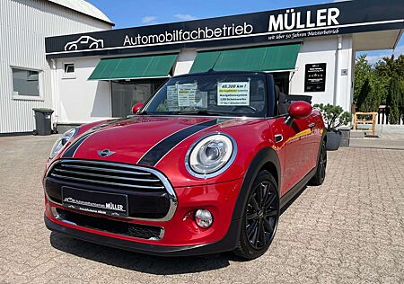 Mini Cooper Cabrio "SPORTPAKET"+Teil-LEDER+17"Alu+NAVI+LED uvm