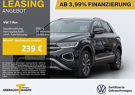 VW T-Roc Volkswagen 1.0 TSI STYLE PANO ASSIST AHK