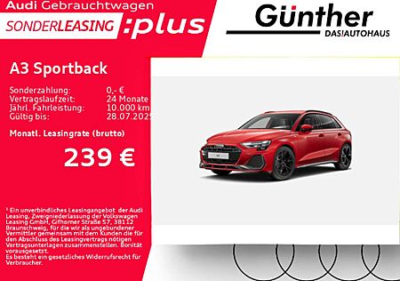 Audi A3 30 TFSI S LINE+WINTERRÄD+AHK+KAMERA