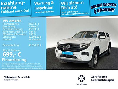 Volkswagen Amarok 2.0 TDI Harttop DK 4M Automatik uvm