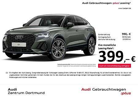 Audi Q3 Sportback 35 S LINE BLACKPAK AHK CAM ACC LM20