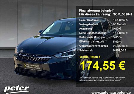 Opel Corsa F 1.2 Turbo Elegance Klimaautomatik Sitzheiz