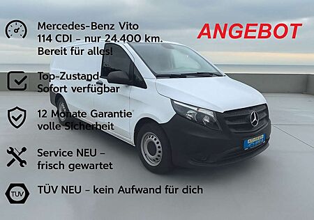 Mercedes-Benz Vito 114 CDI LANG,Aut,24.400km,Klima,1H,RFK,TÜV,Serv