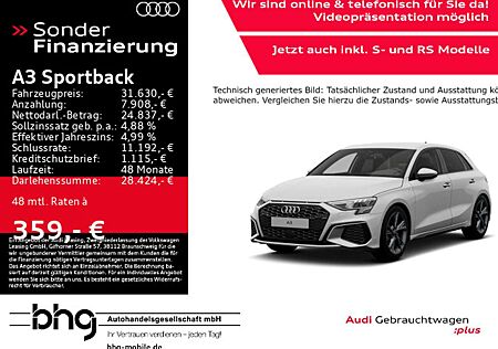 Audi A3 35 TFSI S-tronic S-Line ACC Navi