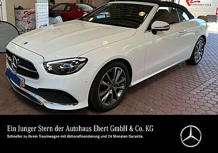 Mercedes-Benz E 200 E200 Cabrio AIRSCARF HighEndMBUX 360°AHK Busines
