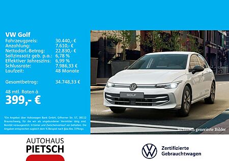 VW Golf Volkswagen VIII 1.5 eTSI Goal DSG